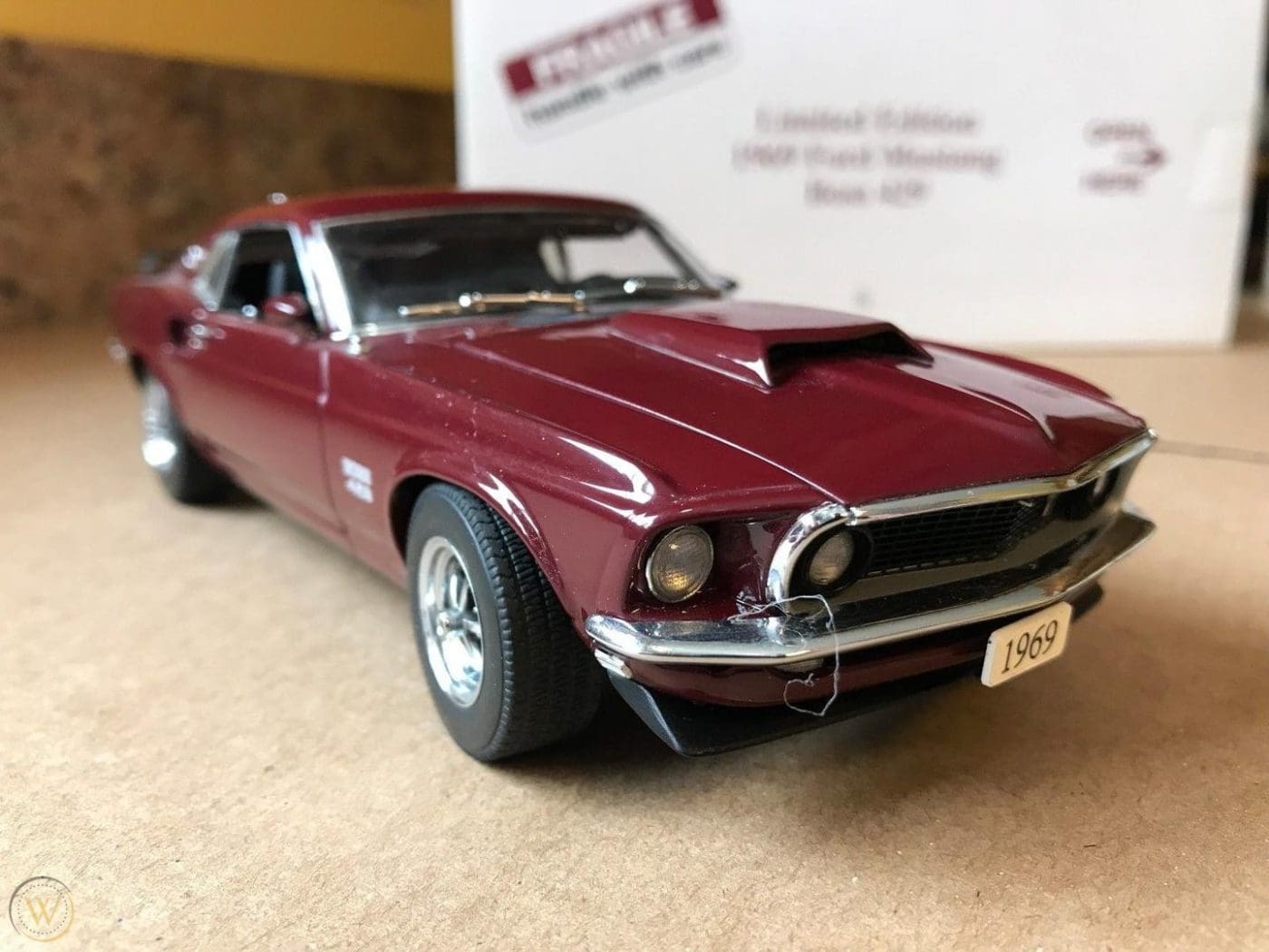 Royal Maroon 1969 Ford Mustang