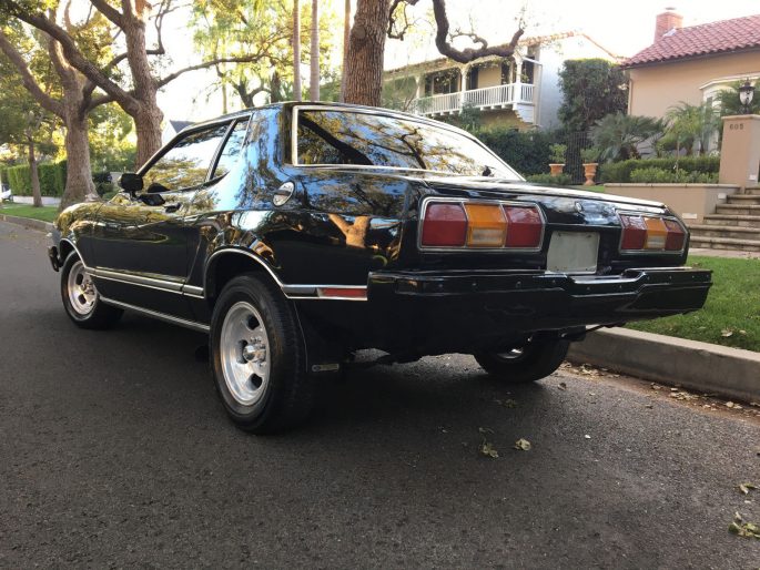 Black 1976 Ford Mustang