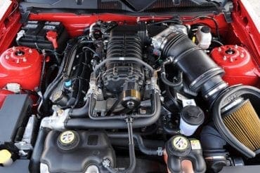 2010 Ford Shelby GT500 engine