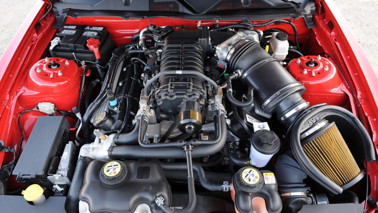 2010 Ford Shelby GT500 engine