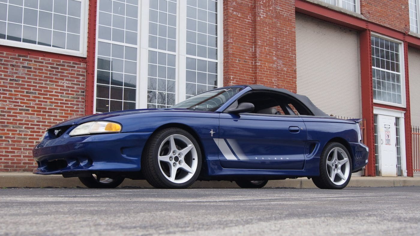 Moonlight Blue 1997 Ford Mustang