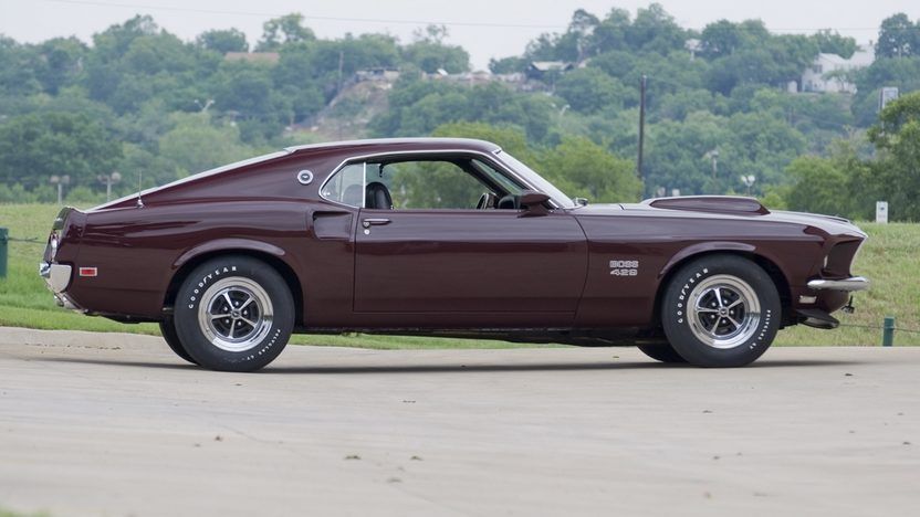 Royal Maroon 1969 Ford Mustang
