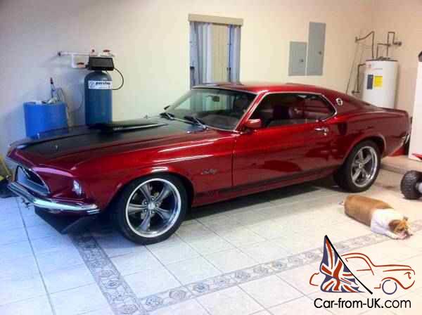 Candy Apple Red 1969 Ford Mustang