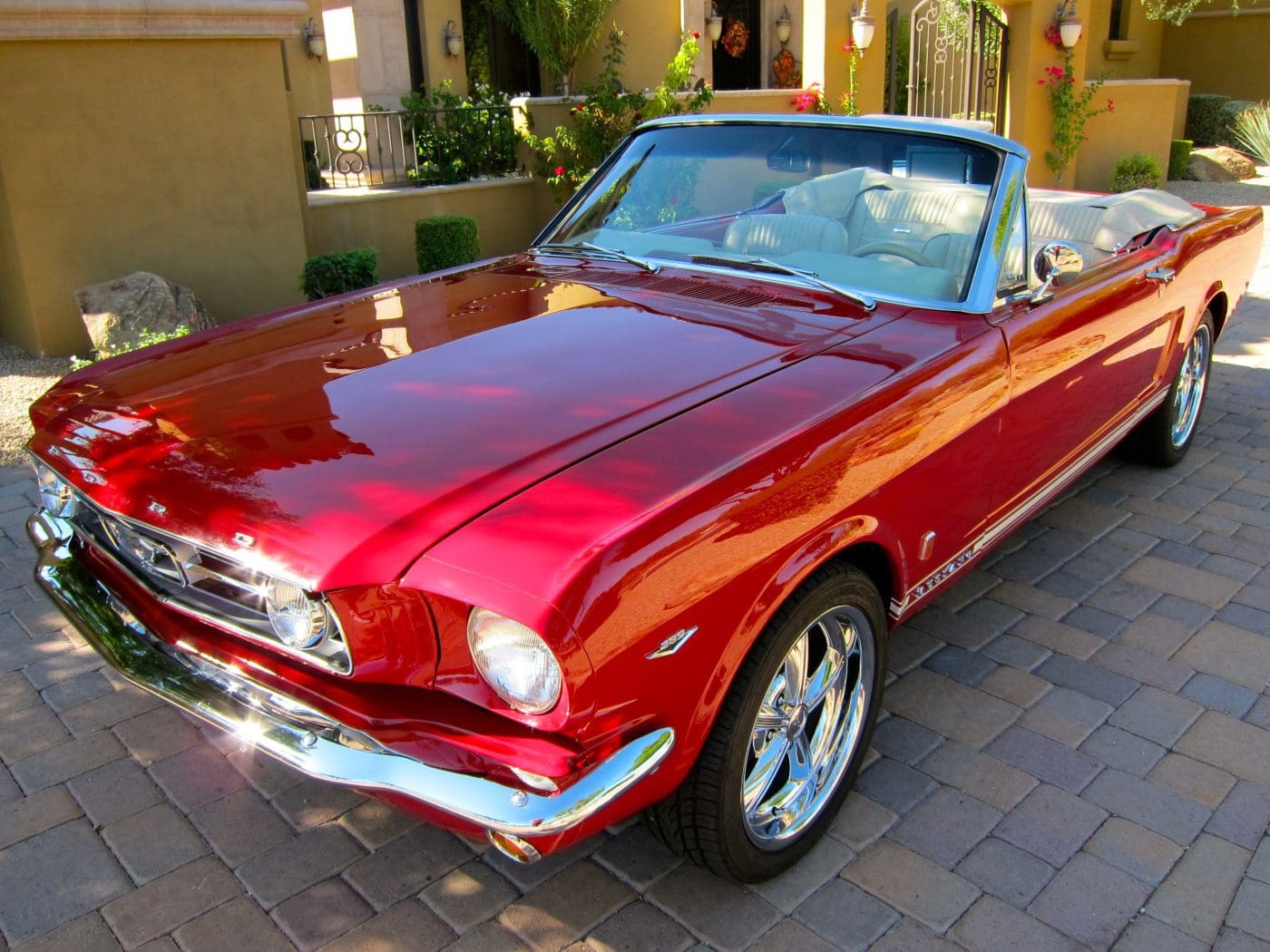 Candy Apple Red 1967 Ford Mustang