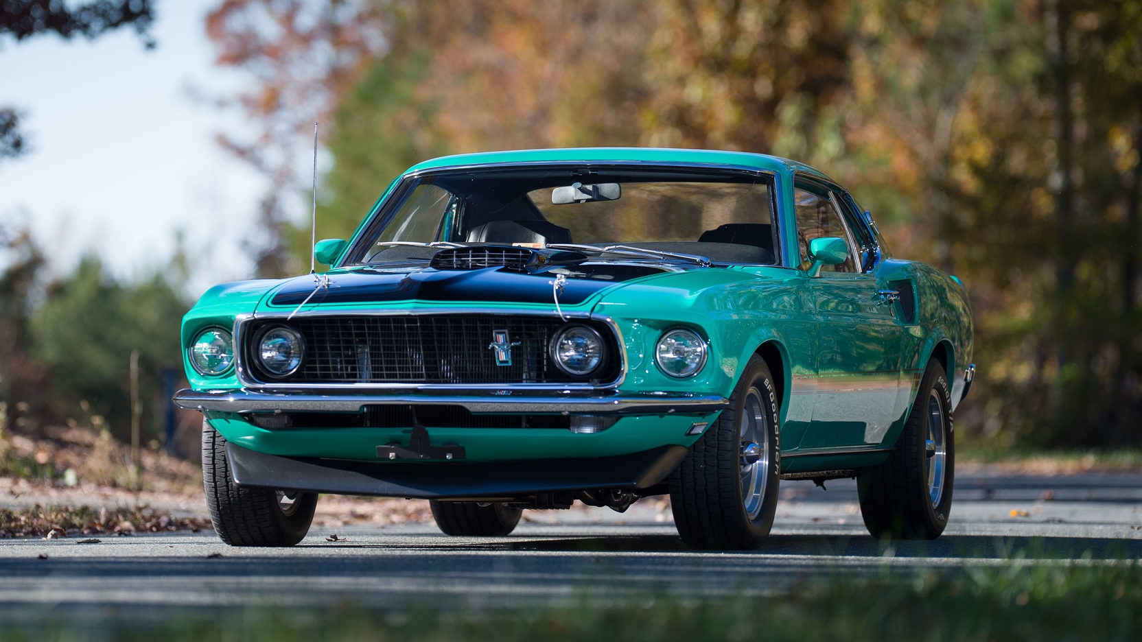 Ford Mustang Boss 429 Yellow