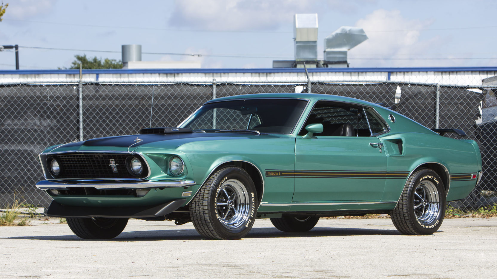 Moss Green 1969 Ford Mustang