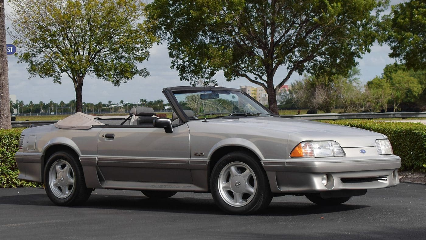 Titanium Frost 1991 Ford Mustang