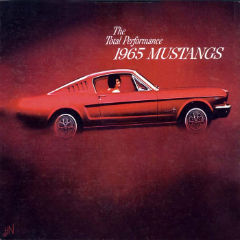 free 1965 ford mustang sales brochures