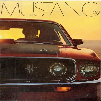 free 1969 ford mustang sales brochures