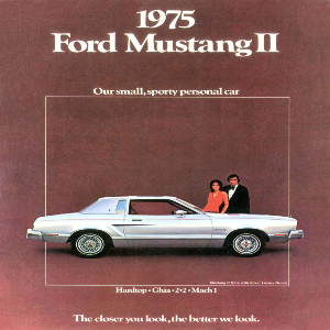 free 1975 ford mustang sales brochures