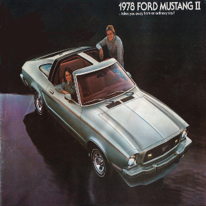 free 1978 ford mustang sales brochures