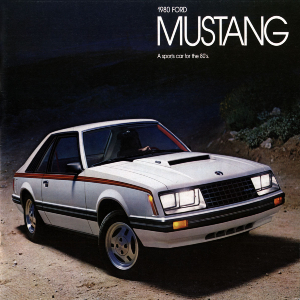 free 1980 ford mustang sales brochures