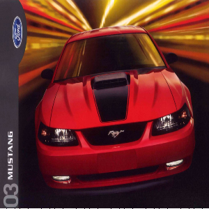 free 2003 ford mustang sales brochures