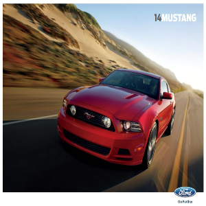 free 2014 ford mustang sales brochures