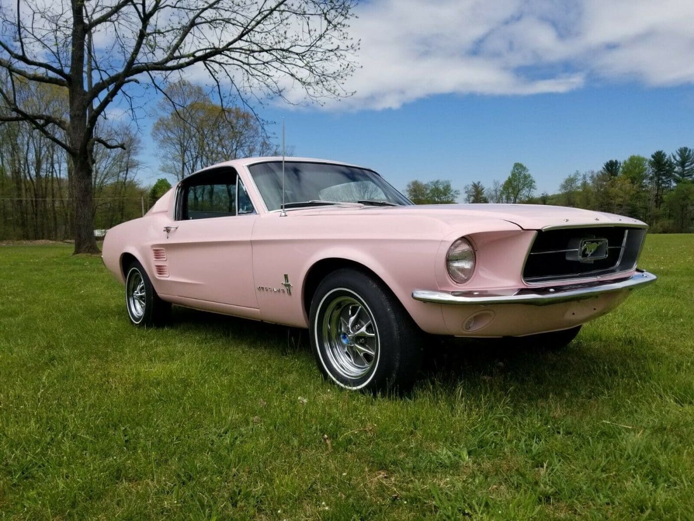 Dusk Rose 1967 Ford Mustang