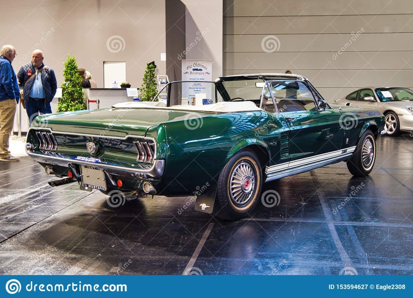 Emerald Green 1968 Ford Mustang