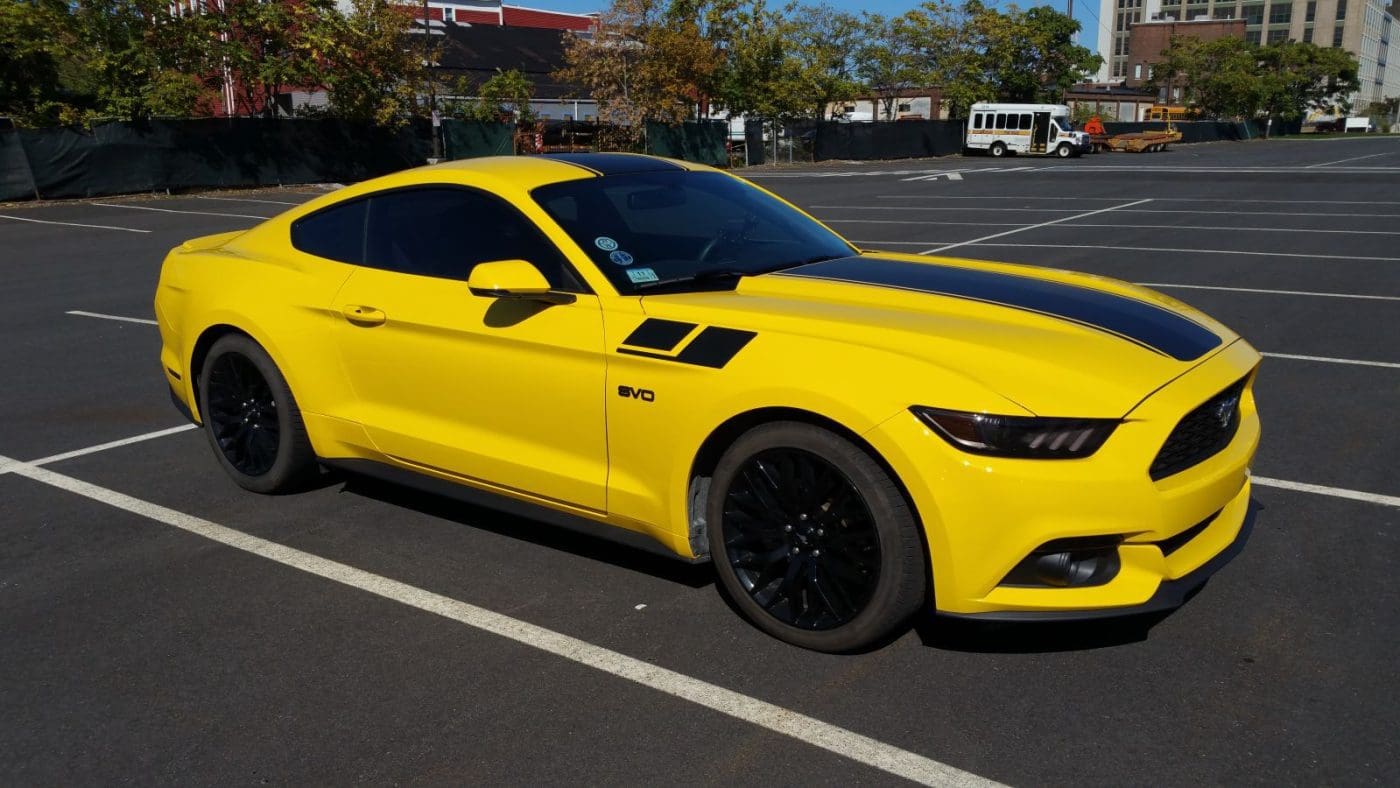 Triple Yellow 2016 Ford Mustang