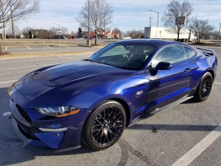 Kona Blue 2018 Ford Mustang
