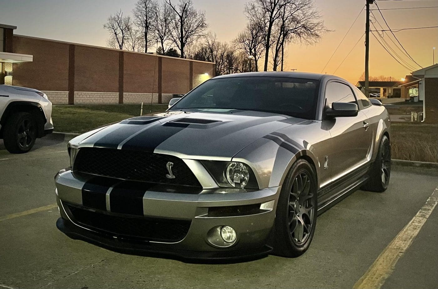 Black 2008 Ford Mustang