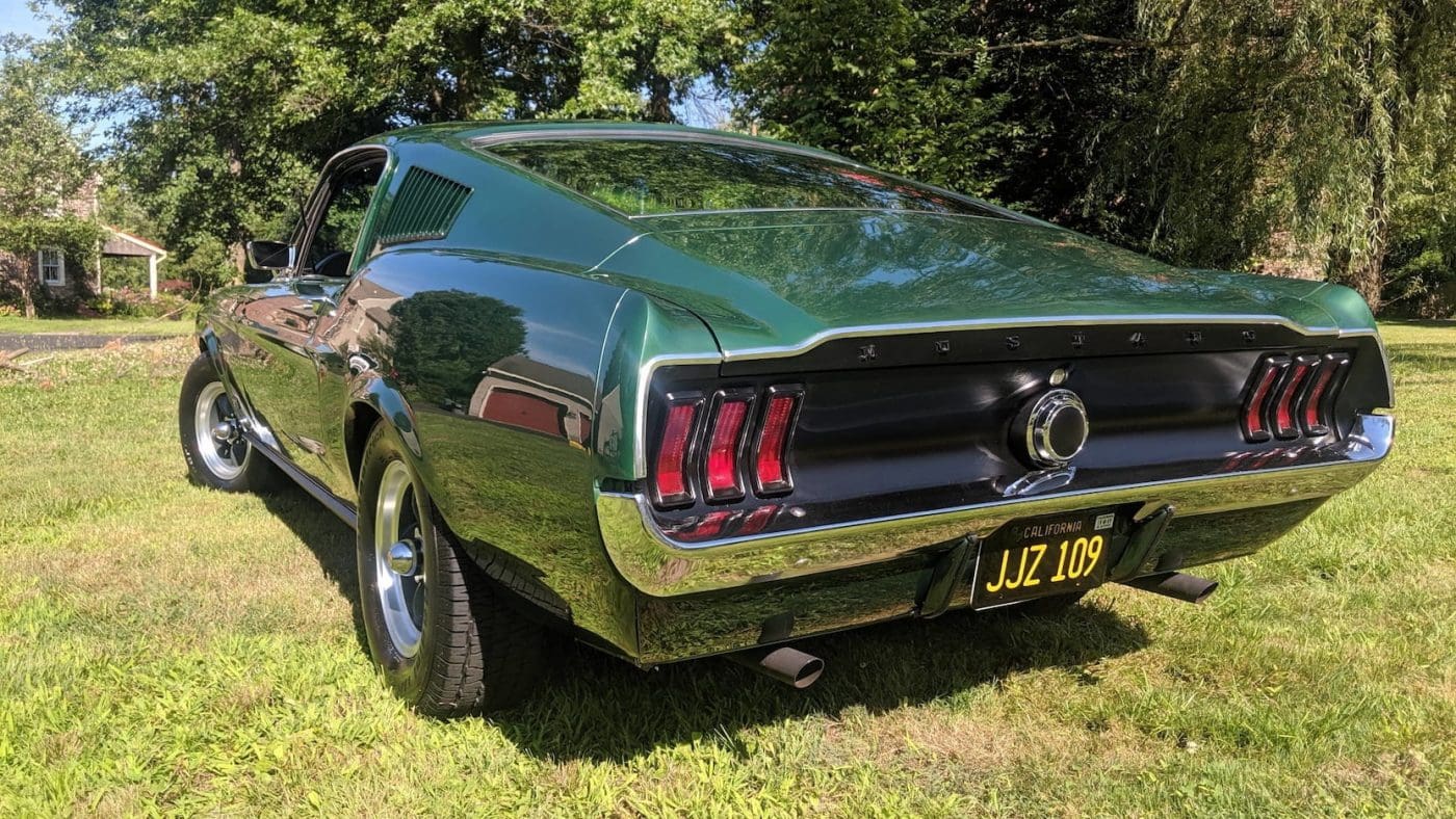 Emerald Green 1968 Ford Mustang