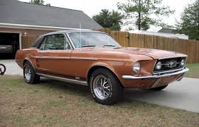 Bronze 1967 Ford Mustang