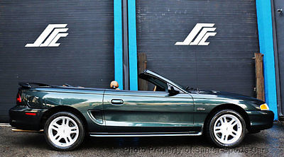 Dark Satin Green 1998 Ford Mustang