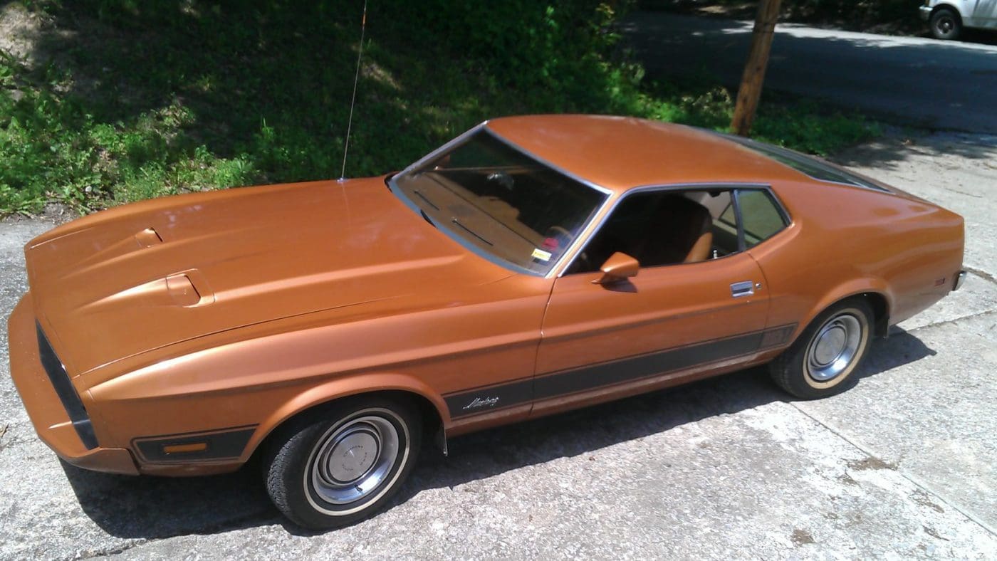 Saddle Bronze 1973 Ford Mustang