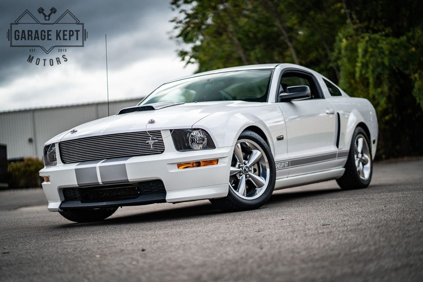 Performance White 2007 Ford Mustang