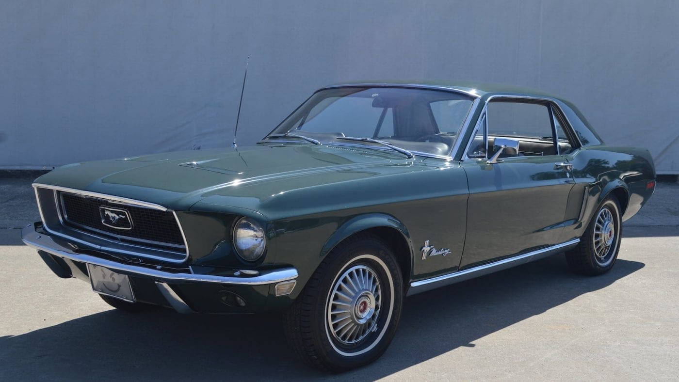 Ford mustang green