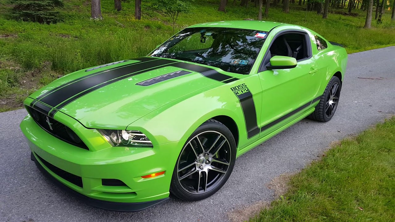 Gotta Have it Green 2013 Ford Mustang.