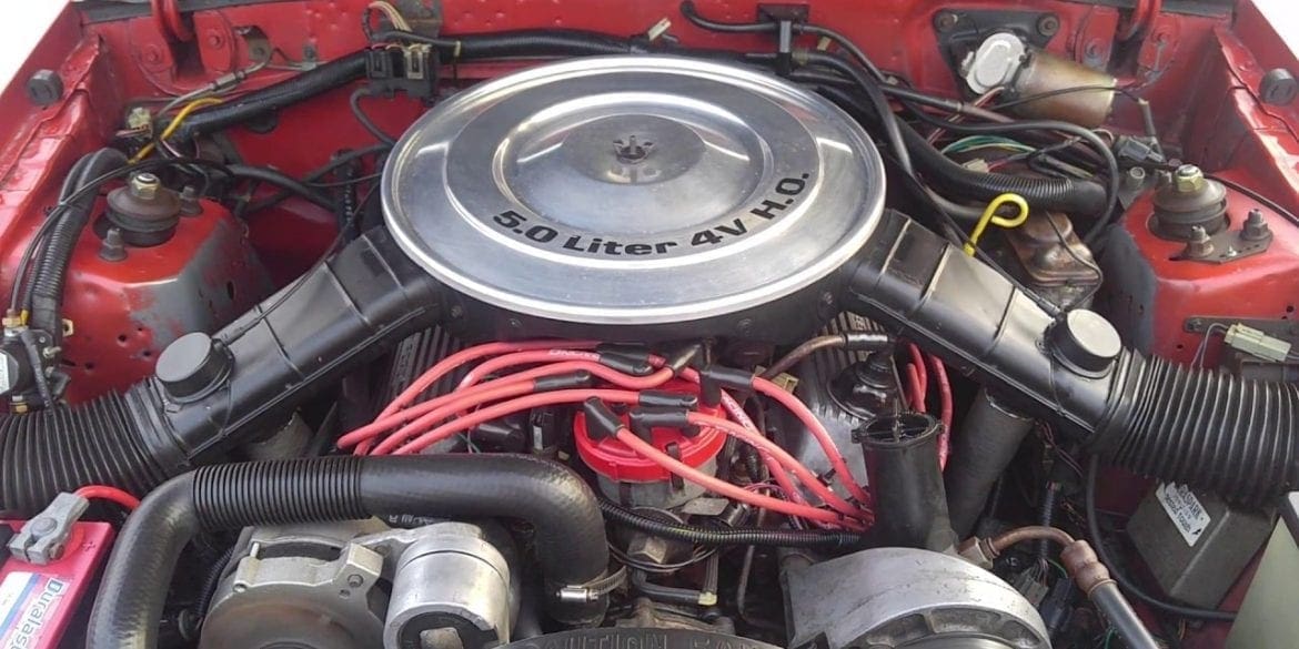 1985 Mustang 5.0 engine