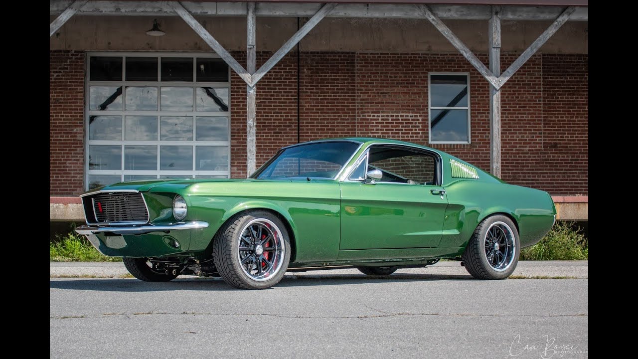 Emerald Green 1968 Ford Mustang