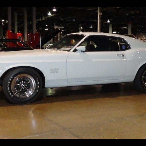 Pastel Blue 1970 Ford Mustang