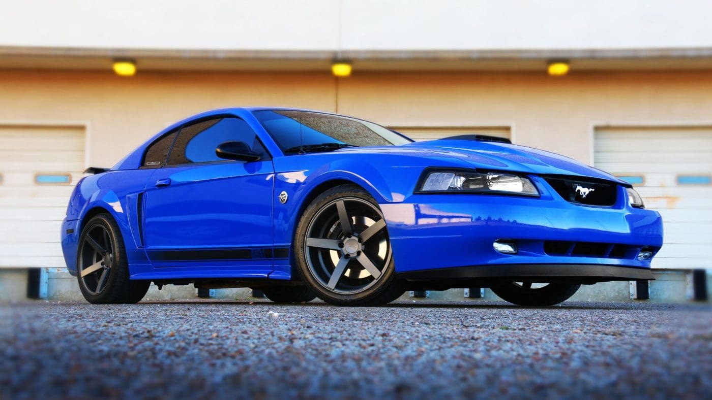 Medium Blue Glow 1982 Ford Mustang