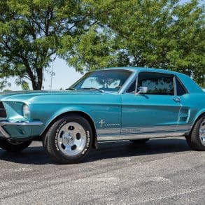 Clearwater Aqua 1967 Ford Mustang