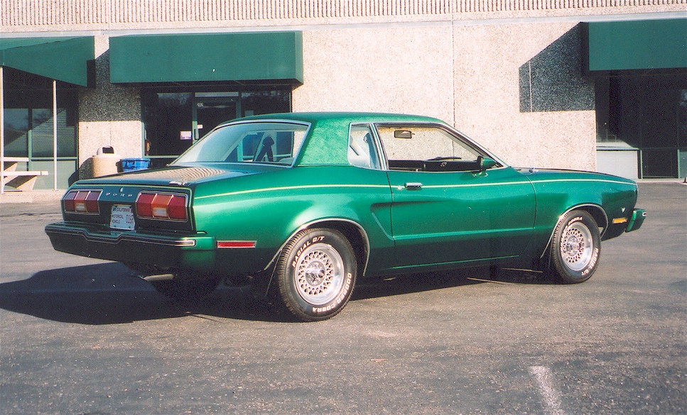 Dark Emerald 1977 Ford Mustang