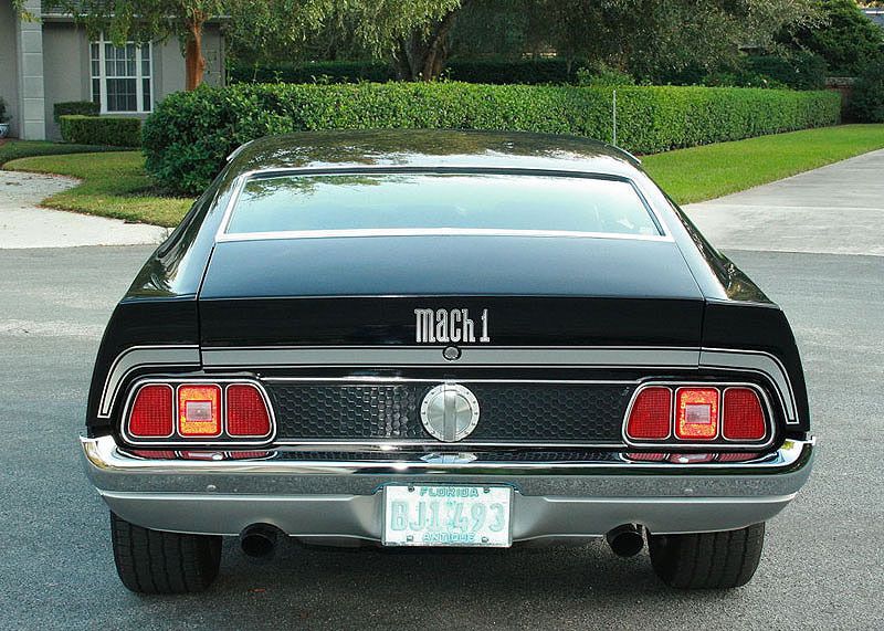 Dark Green 1973 Ford Mustang