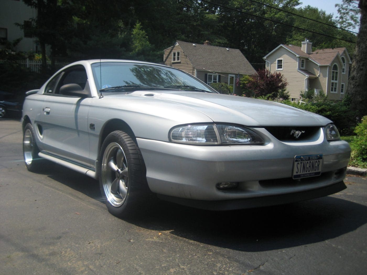 Opal Frost 1994 Ford Mustang