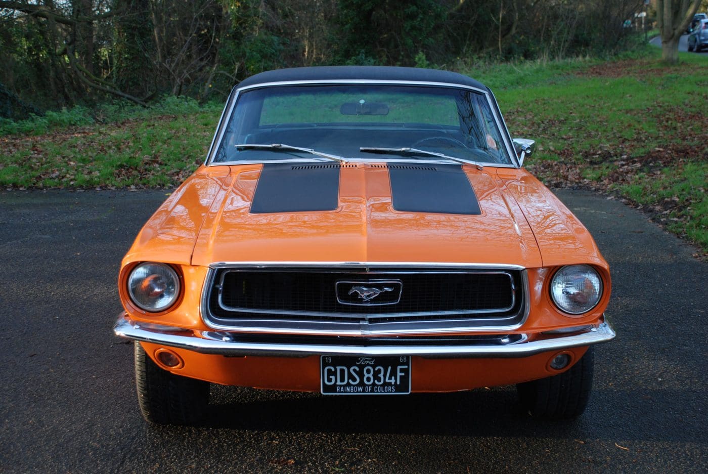 Special Orange 1968 Ford Mustang