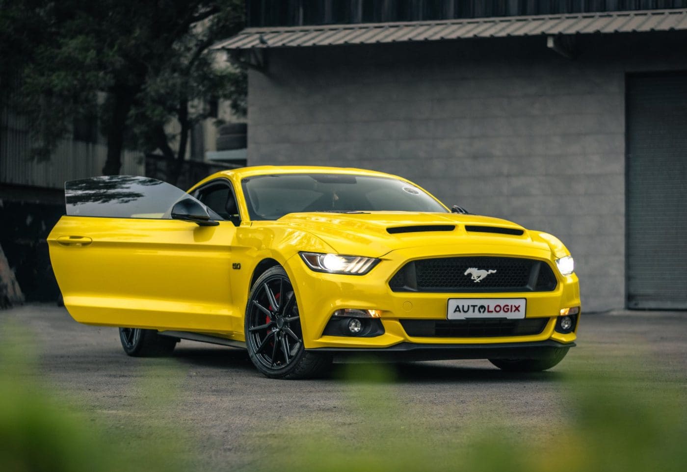 Triple Yellow 2017 Ford Mustang