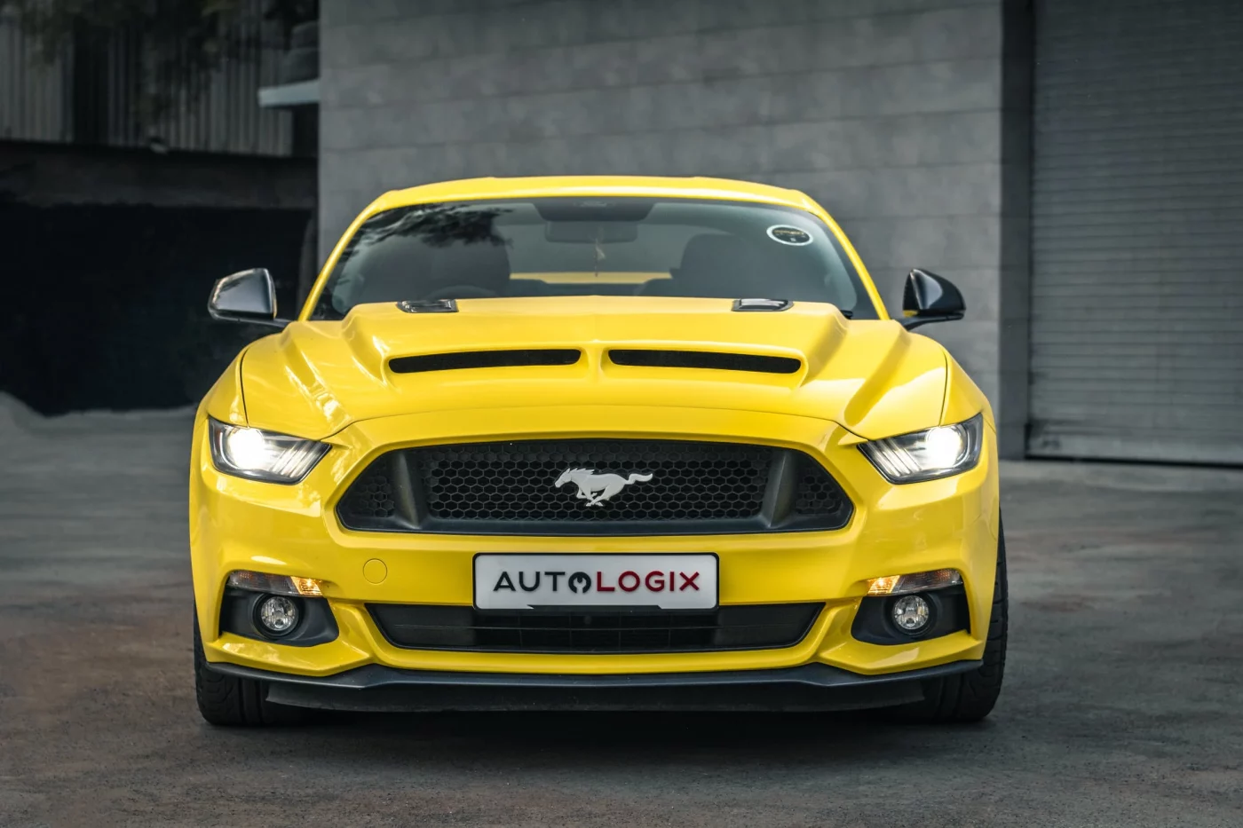 Triple Yellow 2017 Ford Mustang