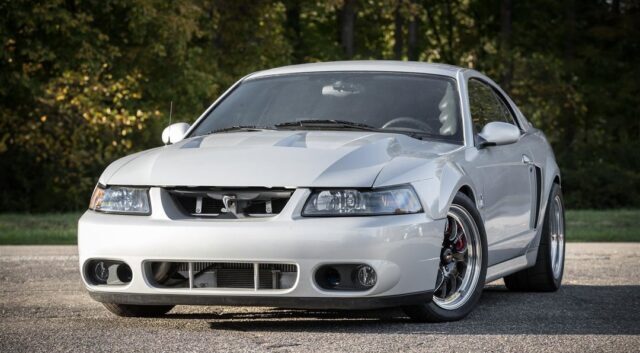 Satin Silver 2003 Ford Mustang