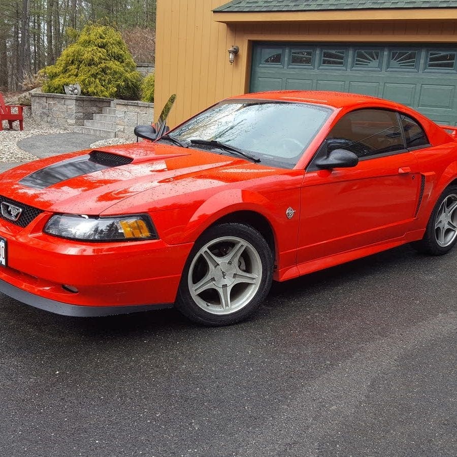 Performance Red 1999 Ford Mustang