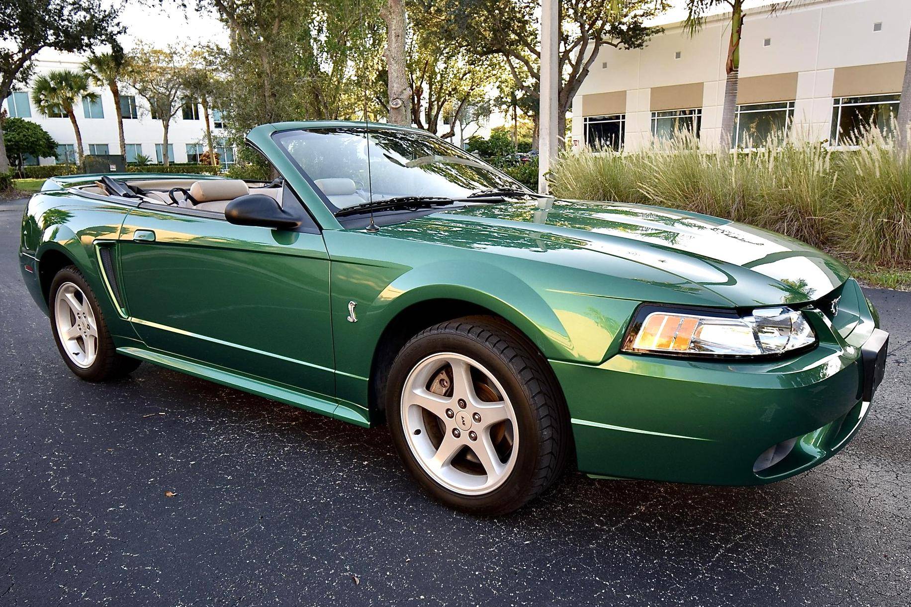 Electric Green 1999 Ford Mustang