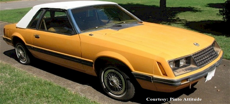 Bright Caramel 1980 Ford Mustang