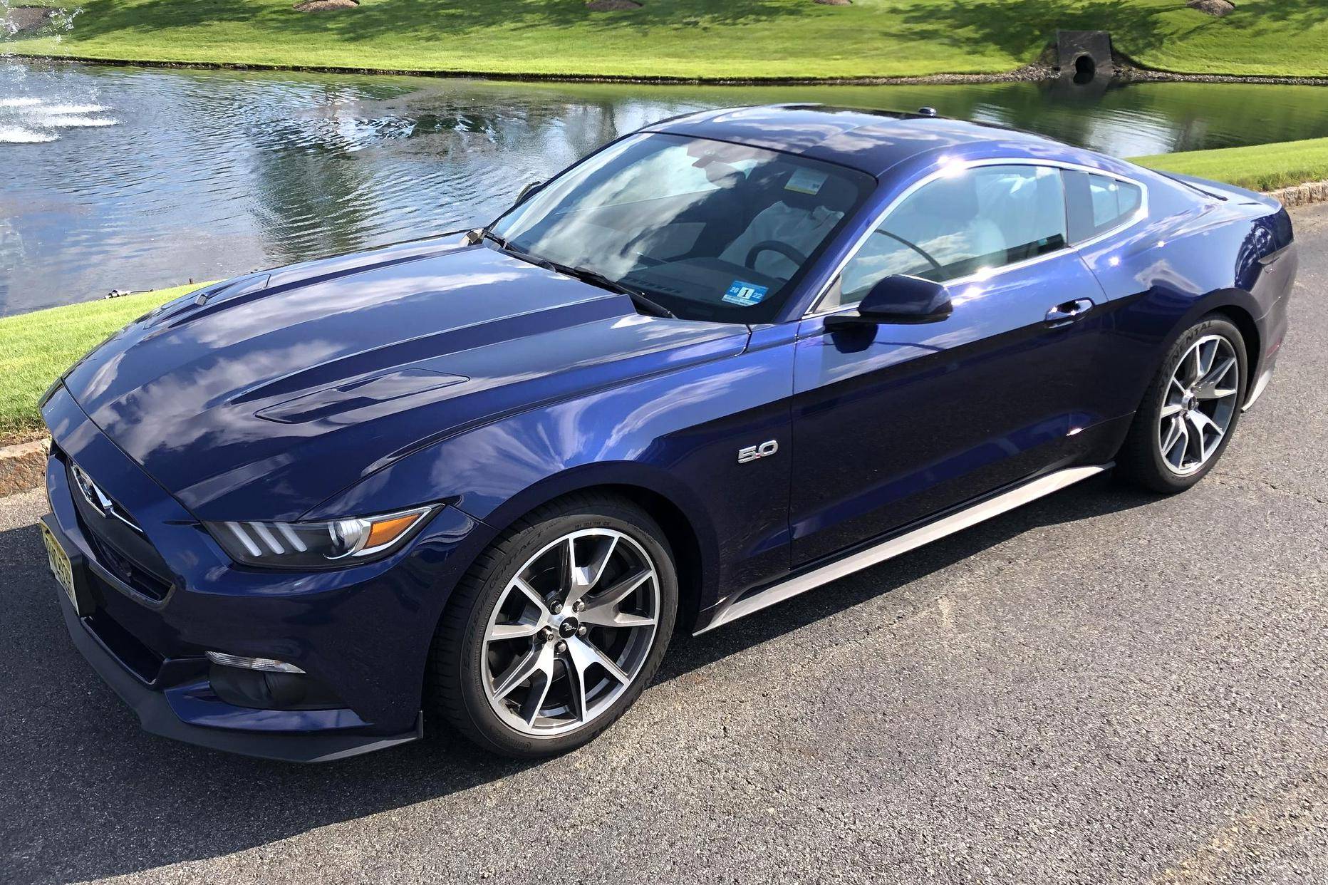 Kona Blue 2015 Ford Mustang