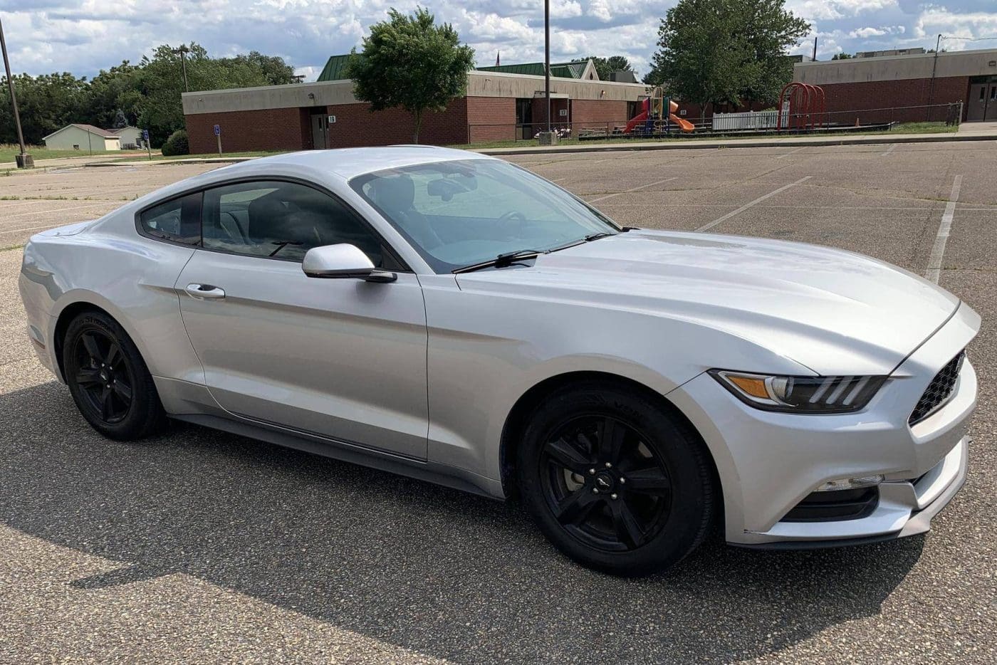 Ingot Silver 2016 Ford Mustang