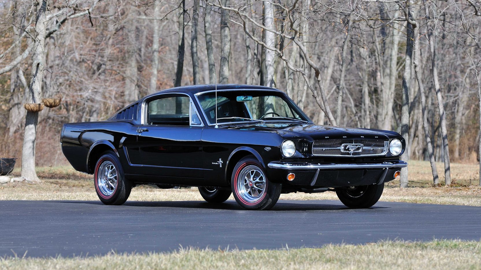 Raven Black 1965 Ford Mustang