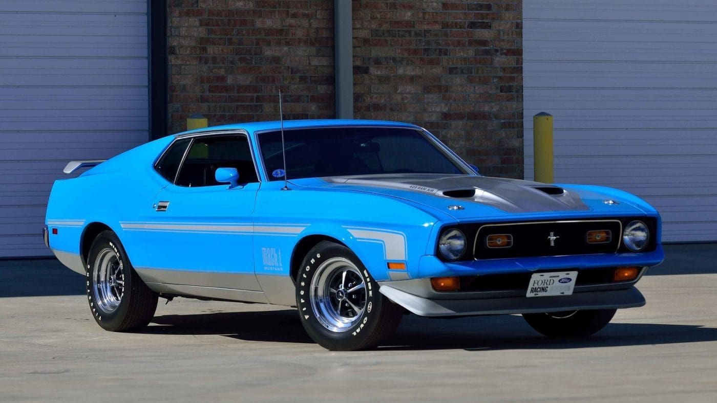 Grabber Blue 1971 Ford Mustang