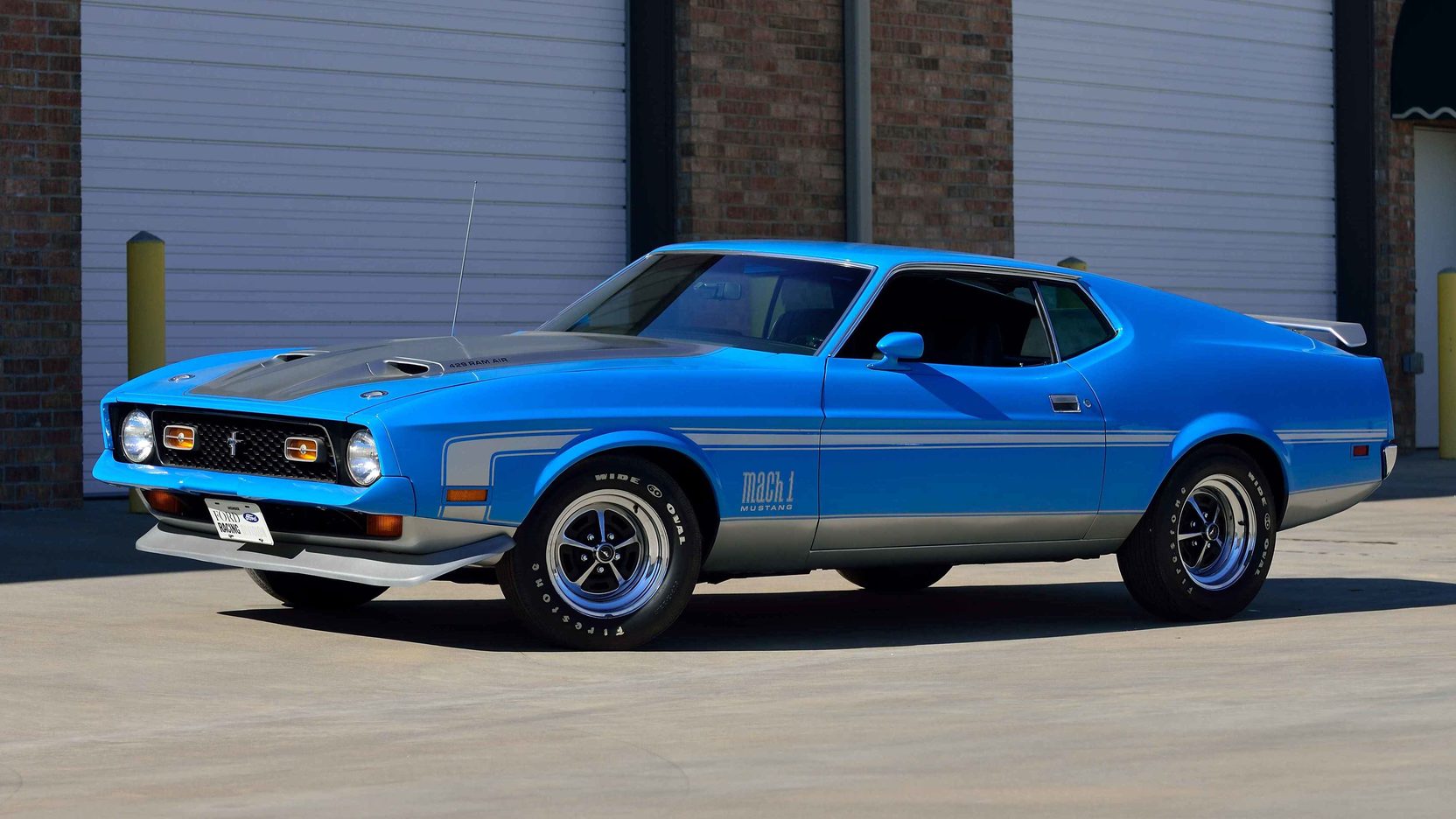 Pastel Blue 1971 Ford Mustang